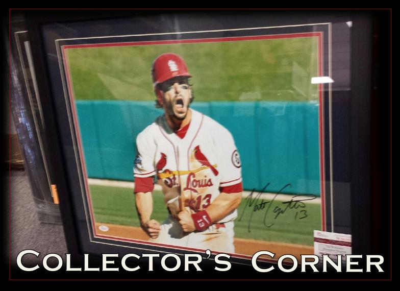Sports Memorabilia At Collector S Corner St Louis You Ll Love Our Wide Variety Of Memorabilia Autograph Signings